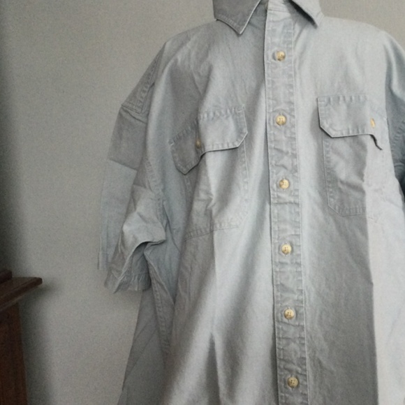 L.L.Bean Sunwashed Canvas Shirt SS . New In packaging - Picture 16 of 16